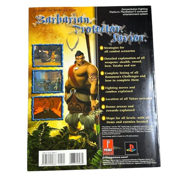 The mark of kri ps2 vtg prima strategy guide - Picture 2 of 5